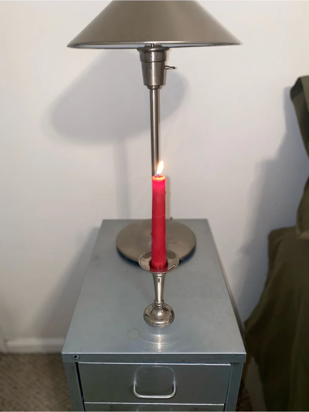 Classic Solid Pewter  4.5” Taper Candle Holder. Std Candles. Beautiful Accent.